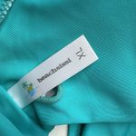 Beachsissi  Green One Piece Bathing Suit Side Cut Out Tortistie Swimwear NWT  XL Photo 4