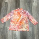 Chico's Chico’s Weekends Full Zip Paisley Jacket With Pockets Size 1 (8-10) Photo 6