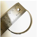 Swavorski Swarovski silver tone thin bangle bracelet Photo 6