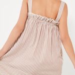 Urban Outfitters Cooperative Ruffle Edge Striped Mini Dress Photo 4