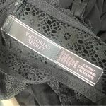 Victoria's Secret NWT  Sheer Black Lace High Neck Racerback Bralette Size Small Photo 6