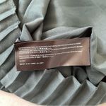 Keepsake Off The Shoulder Dress Pleats Mini Dress Bottle Green Size M Size M Photo 6