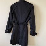 ASOS NWT  Black Women Trench Coat Size 8 petite Photo 7