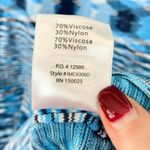 NATIVE Daughters Women's Blue Knit Bodycon Dress size Medium Photo 8