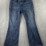 Seven7 ‎ Jeans Women 18 Mid Rise Flare Leg Denim Pants Y2K Photo 0