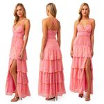 Likely  Pink Floral Maxi Dress Photo 1