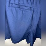 Madewell ‎ The Neale Short in Drapeweave Deep Indigo Size 00 EUC Photo 3