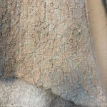 Anthropologie  Knitted & Knotted blue and gray wool blend and lace sweater small Photo 7