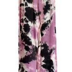 AQUA NWT Purple Black Tie Dye Pull On Straight Leg Sweatpants Size Small Photo 0