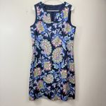Talbots Colorful Paisley Sleeveless Shift Dress Size 12 Photo 2