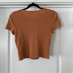 American Eagle Waffle Baby Tee Photo 3