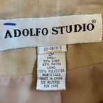 Adolfo Vintage ‘90s Studio Tan Skirt Photo 4