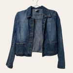 CLIO 90s vintage cropped denim jacket Photo 2