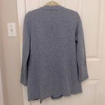 Banana Republic Space Dye Drapey Open Knit Cardigan in Blue Photo 5