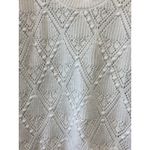 Loft  White Pointelle Knit Long Sleeve‎ Sweater Size SP Women's Photo 2