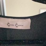 Cover charge Black & Silver lace Sleeves side lace beach cover up or dress Size undefined Photo 4