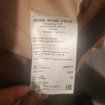 ESCADA LAMB LEATHER PANTS Tan Size 36 Photo 5
