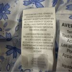 Eileen West Blue Floral Cotton Nightgown Sleeveless Lace Trim Small Cottagecore White Photo 8