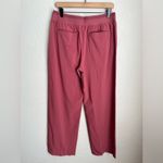 Athleta NEW Brooklyn high rise wide leg jogger pants berry pink 10 Photo 4