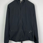 Nike Vintage Black Therma Fit Microfiber Fleece Full Zip Sweater Photo 0