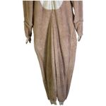 Celebrate Halloween Faux Fur Sloth Onesie Costume Size XS Brown 1/2 Zip Hooded Photo 4