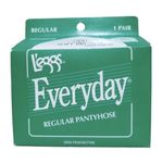 Vintage NOS Leggs Everyday Soft Brown Sheer Toe Regular Pantyhose Women Size M Size M Photo 2