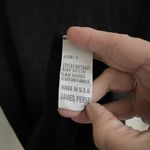 James Perse Standard  Black Sweatshirt Shift Dress women’s S  Raglan Pull on Photo 4