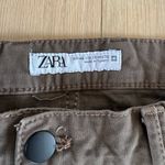 ZARA  Olive Brown Pants Size 32 Photo 2