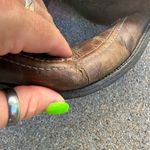 Justin Boots VTG 1960s  Brown Cowgirl Stovepipe Stitched Edge L4023 Size 6 1/2B Photo 7