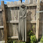 Loft NWT green maxi dress versatile sleeveless soft flowy comfortable preppy dress xs Photo 3
