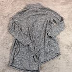 Dana Buchman NWT Convertible Cardigan Womens L Gray Ribbed Knit Button Front Photo 1