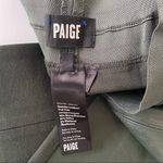 Paige Leather Leggings Green Paloma S Ponte Panel Pants Photo 8