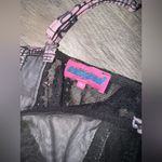 Edikted Pink Lace Newspaper Corset Top XS Photo 3