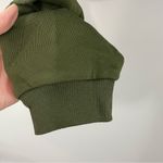 Naked Wardrobe NWOT Naked‎ Wardrobe Olive Green Cropped Hoodie Size LARGE Photo 7