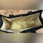 EUC Large Canvas Tote Bag. Black Photo 2