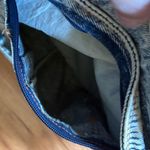 Vintage 1980s Acid Wash Denim Crossbody Bag Y2K Retro Blue Photo 3