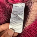 Pink Ombré Stripe Crewneck Sweater Size M Photo 5