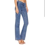 superdown Low Rise Flare Leg Ruched Top Jeans Medium Wash REVOLVE NWT Size 23 24 Photo 2