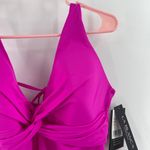 La Blanca Tankini Top Size 12 Island Goddess Over-The-Shoulder Twist-Front NWT Photo 10