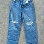Madewell The Dad Jean in Dustin Wash Destroyed Size 27 Photo 1