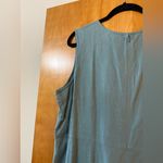LL Bean Linen Rayon Blend Long Dress Sleeveless Modest Church Women’s Size 20 Photo 9