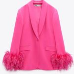 ZARA pink blazer Photo 0