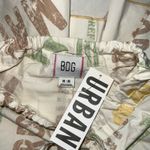 BDG Eva Tie-Front Ruched Strap Trapeze Mini Dress Photo 12