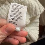Anthropologie Maeve by  | Cozy White Knit Sweater size medium Photo 5