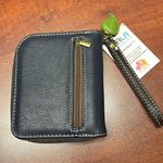 Chala Vegan Leather Cardinal Zip Around Wallet Clutch NWT Photo 1