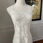 Victoria's Secret  stretchy sheer lace chemise ivory Small Photo 5