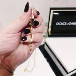 Dolce & Gabbana Authentic  RARE Vintage Gold & Silver Large Key Necklace Photo 6