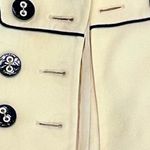 Fendi  Vintage Retro Double Breasted Black And Yellow Blazer‎ Size 8 Photo 15