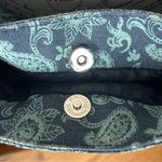 BOHO Paisley & Fringe Crossbody Tote Bag Blue Photo 10