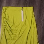 Susana Monaco  VISCOSE SOLID SIDE GATHERED SLIT SKIRT SIZE S Photo 5